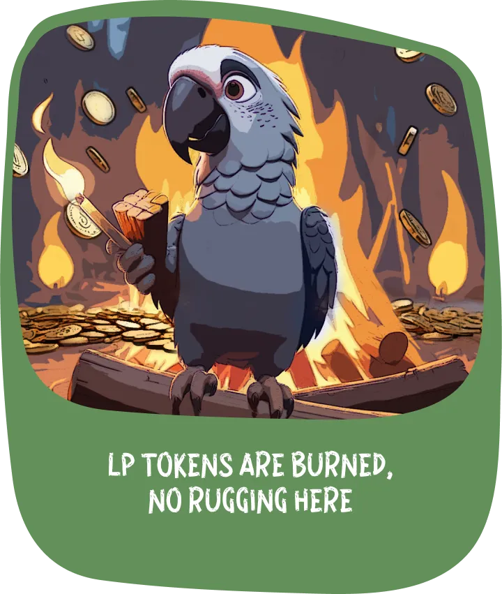 alex the parrot token
